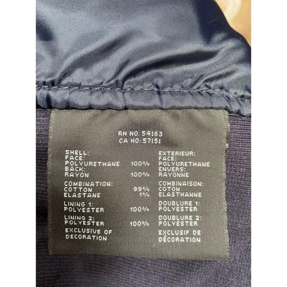 Andrew Marc New York Womens Jacket Blue Full Zip - Picture 12 of 12